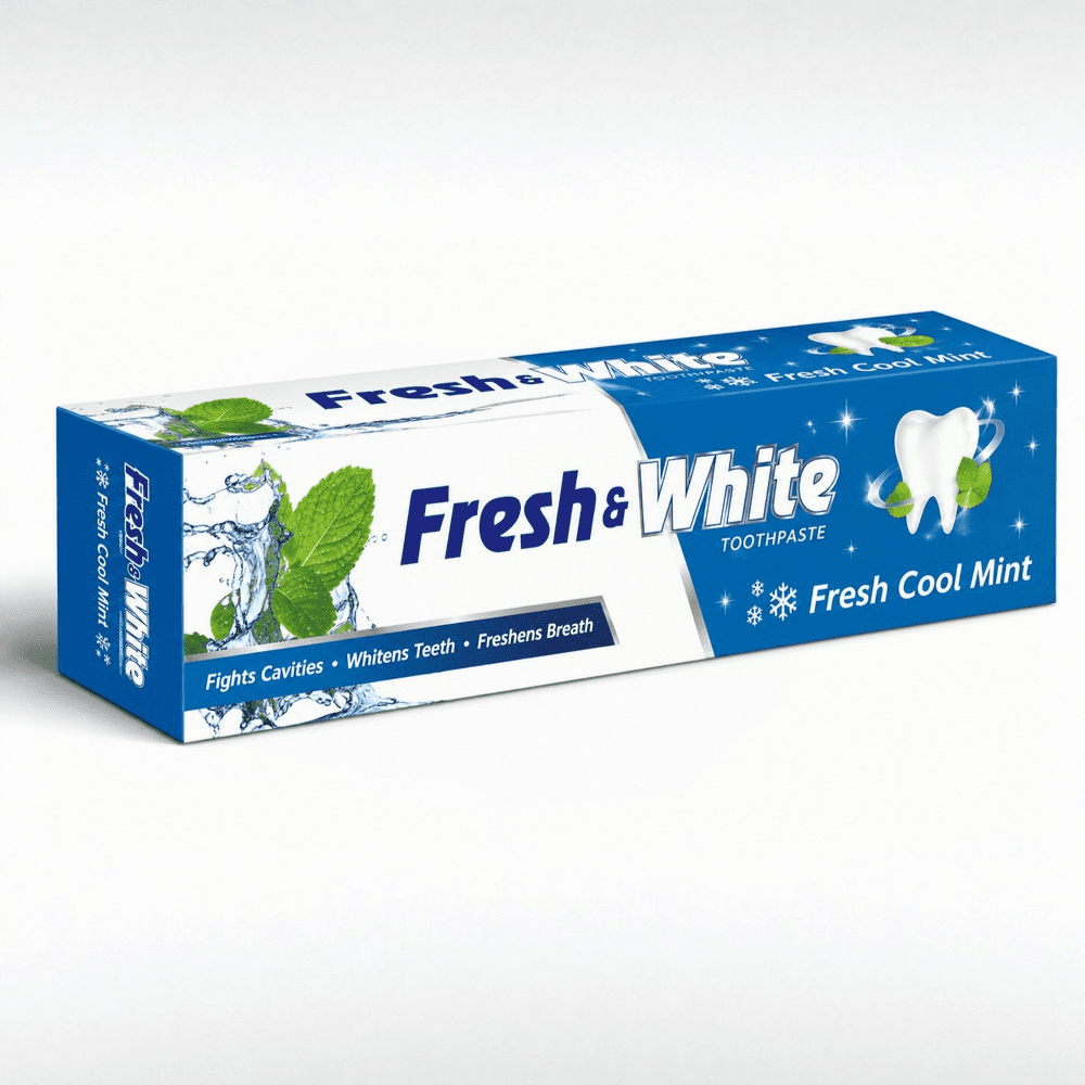 FRESH & WHITE EXTRA COOL MINT 160G