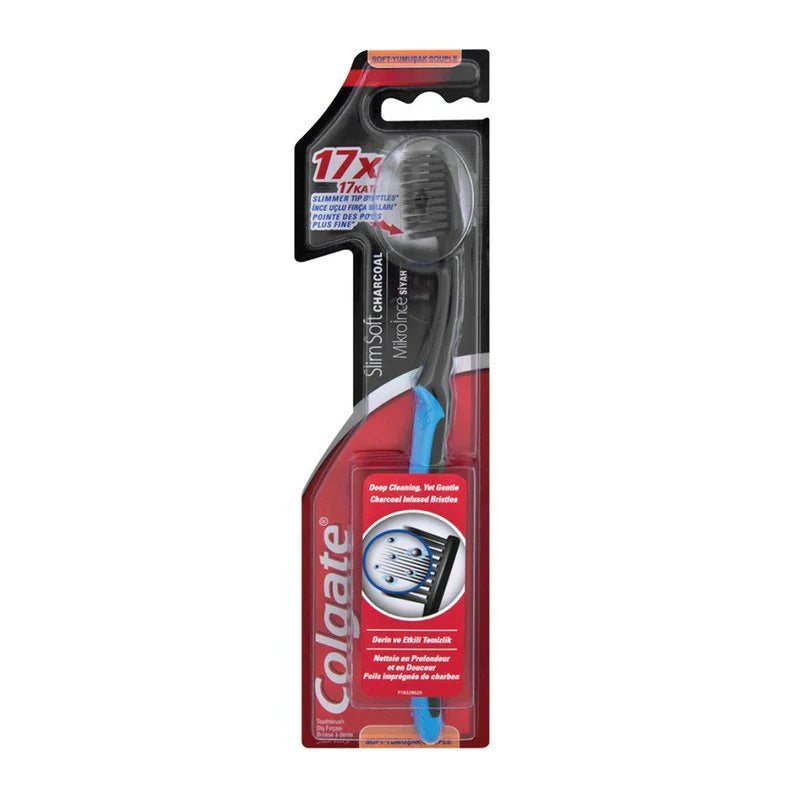 COLGATE SLIMSOFT CHARCOL ULTRA SOFT T.B