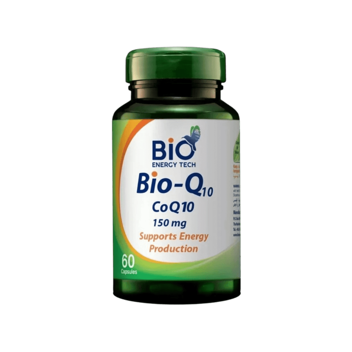 BIOENERGY TECH BIO-Q10 150MG 60CAP