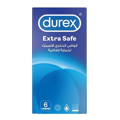 DUREX EXTRA SAFE 6PCS