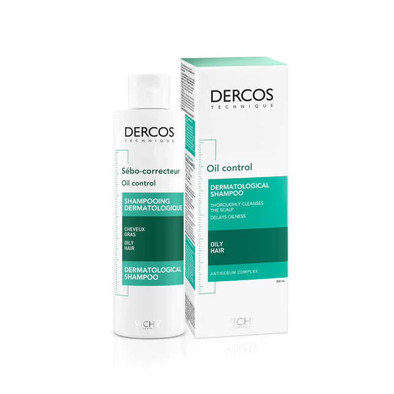 VICHY DERCOS OIL CONTROL SHAMPOO 200ML