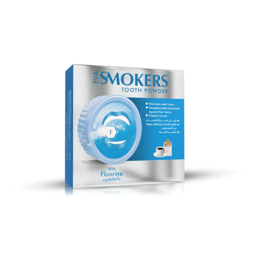 EVA SMOKERS TOOTH POWDER WITH FLUORINE 40G