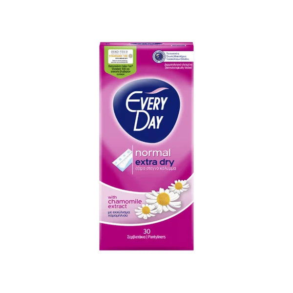 EVERYDAY NORMAL EXTRA DRY PANTYLINERS 30PCS