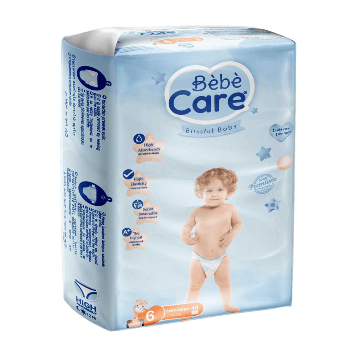 BABY CARE 6 46 DIAPERS