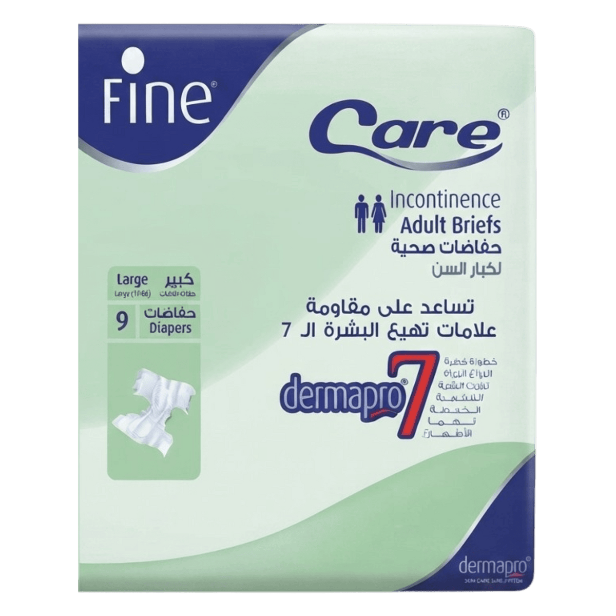 FINE CARE SLIP L 9PCS