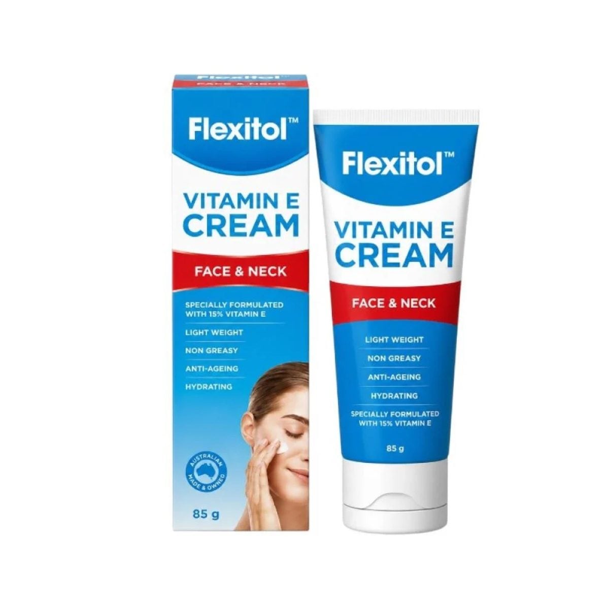 FLEXITOL VITAMIN E CREAM FACE & NECK 85G