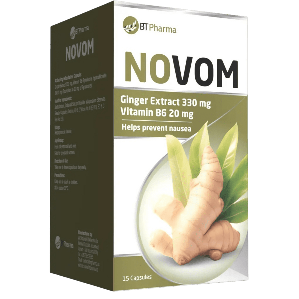BT PHARMA NOVOM 15CAP