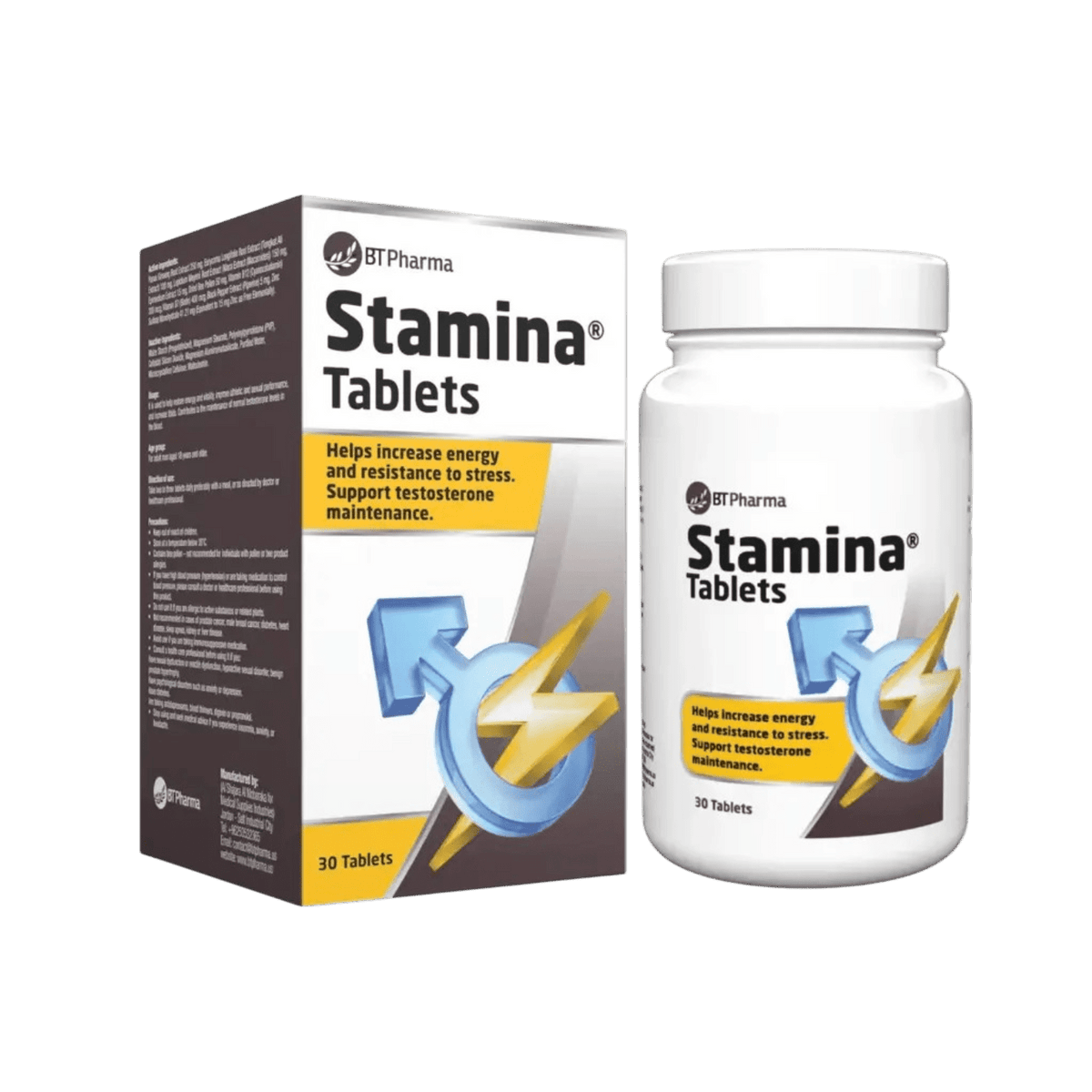 BT PHARMA STAMINA 30 TAB