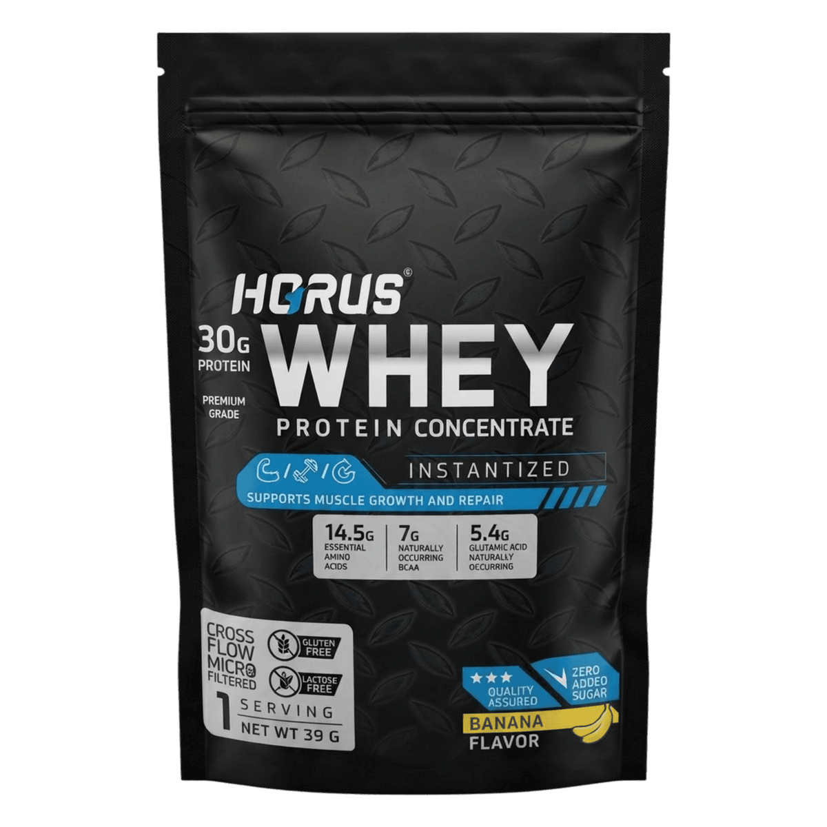 HORUS WHEY PROTEIN CONCENTRATE BANANA FLAVOR 39G
