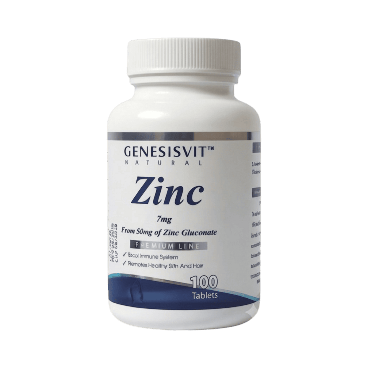 GENESISVIT ZINC 7MG 100TAB