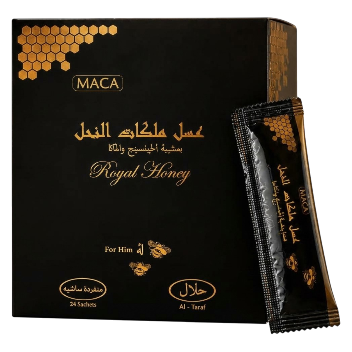 MACA عسل ملكي 24 مغلفًا