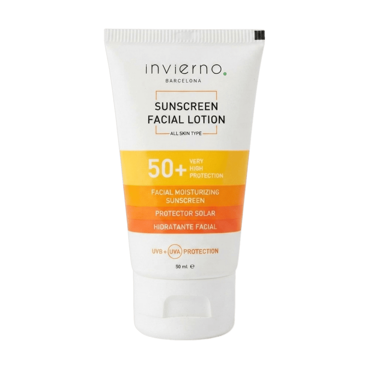 INVIERNO SUNSCREEN FACIAL LOTION SPF50+ 50ML
