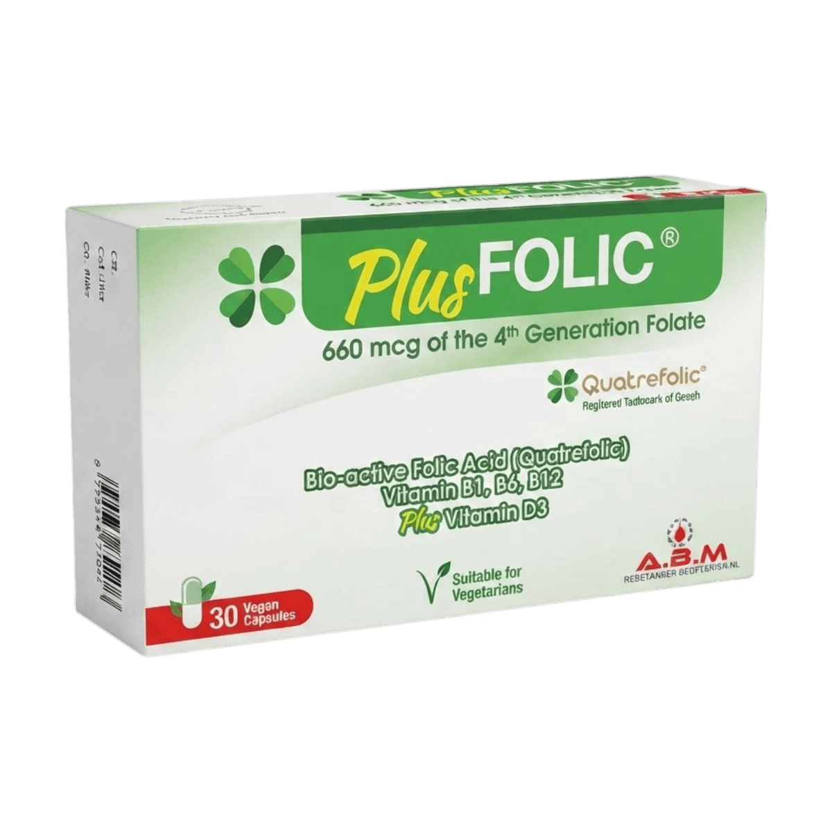PLUS FOLIC 660MG 30CAP