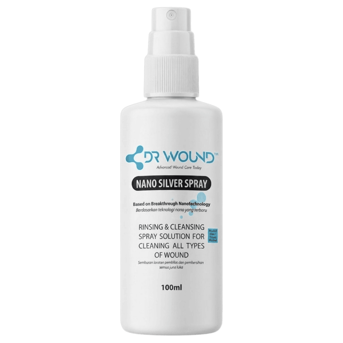 DR WOUND NANO SILVER SPRAY 100ML