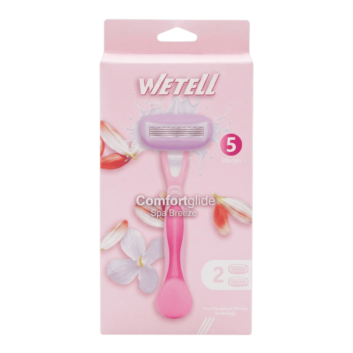 WETELL ROSE BREEZE 5 BLADES 2 PCS