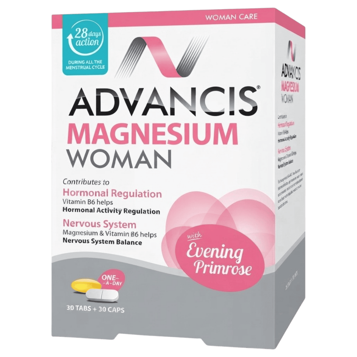 ADVANCIS MAGNESIUM WOMAN WITH EVENING PRIMROSE 30TAB