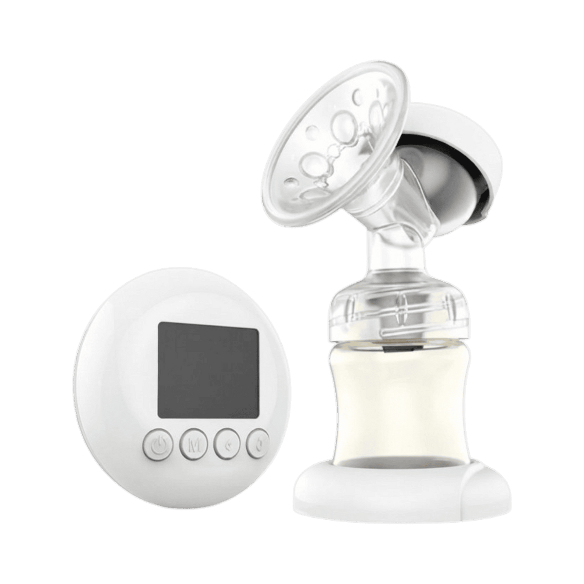 A BABY HANDS FREE WEARABLE ELECTRIC BREAST PUMP