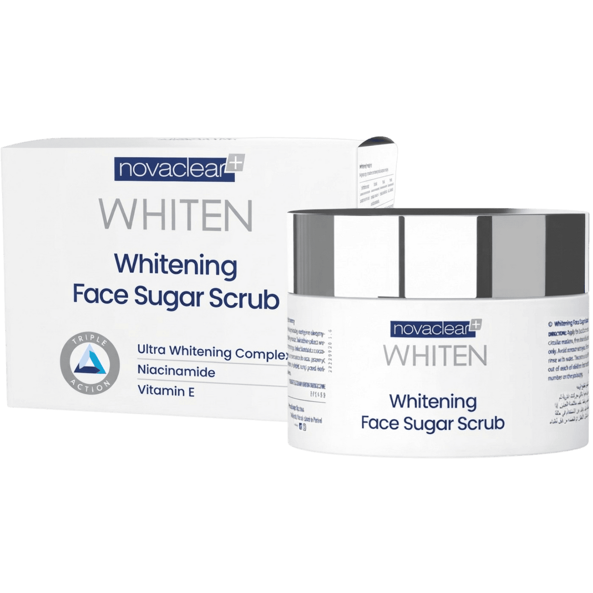 NOVACLEAR WHITEN FACE SUGAR SCRUB 50ML