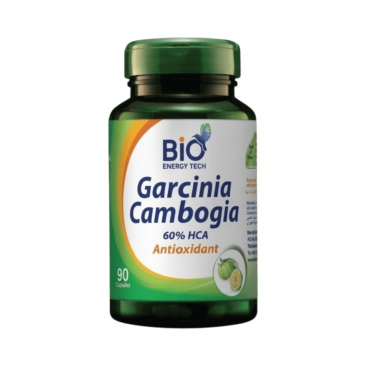 BIOENERGY GARCINIA COMBOGIA 60%HCA 90CAP