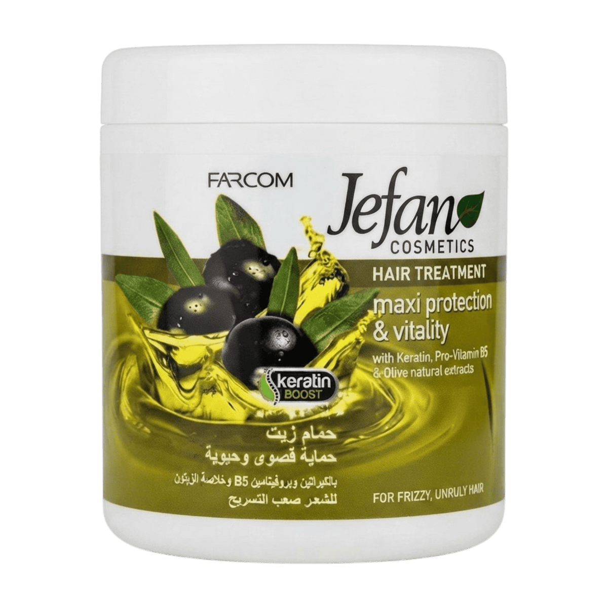 JEFAN HAIR TREATMENT WITH OLIVE OIL 900ML