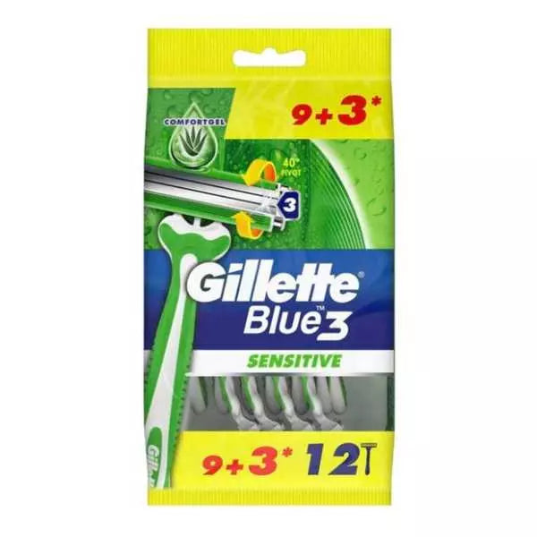 GILLETTE BLUE3 SENSITIVE 12 PIC