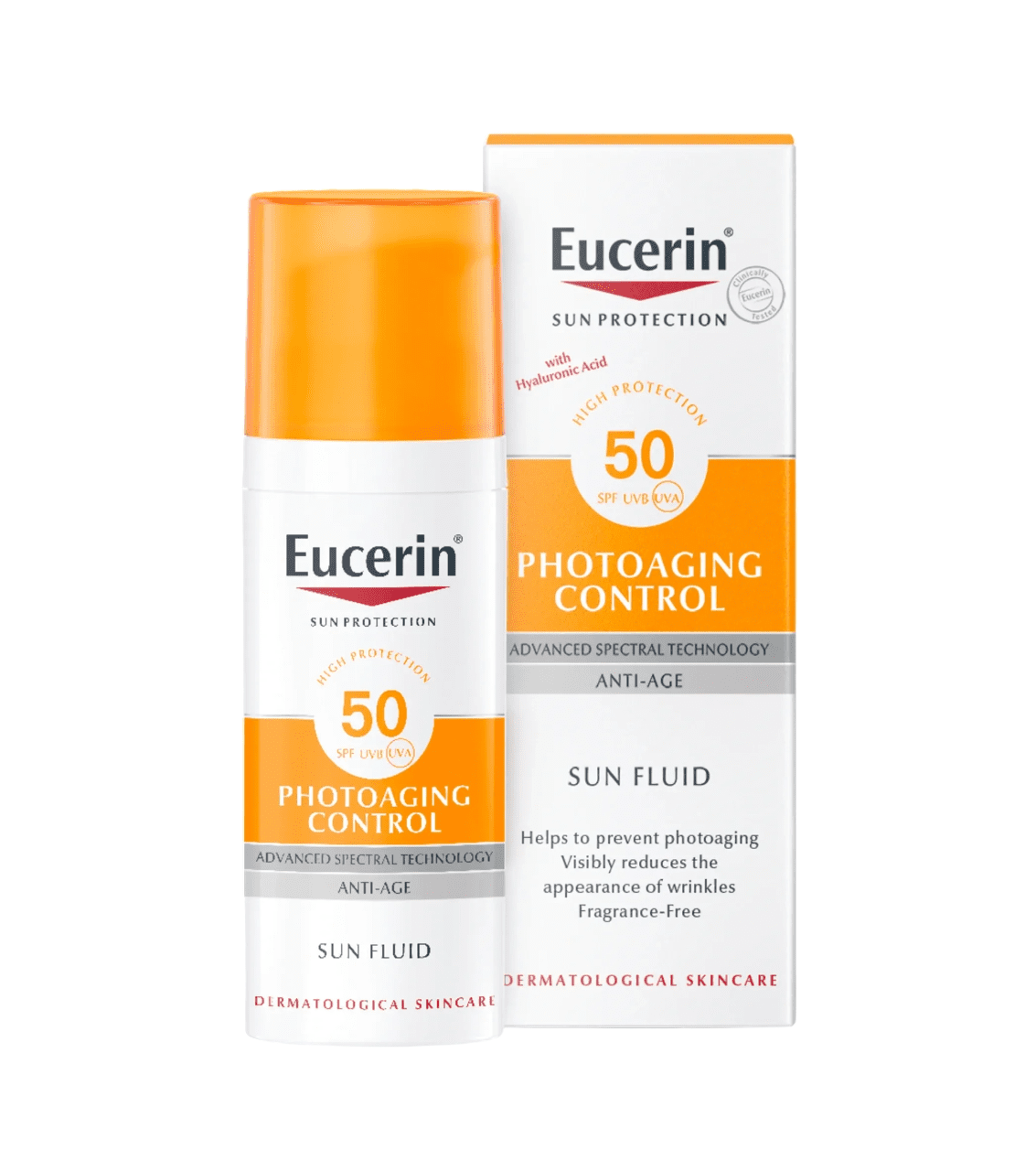 EUCERIN SUNSCREEN FLUID AGING CONTROL SPF50 50ML