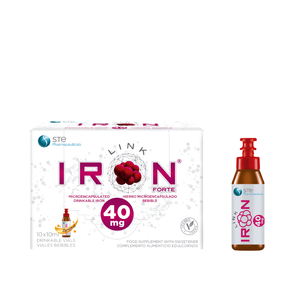 LILIUM IRONLINK FORTE 40MG 10AMP 10ML