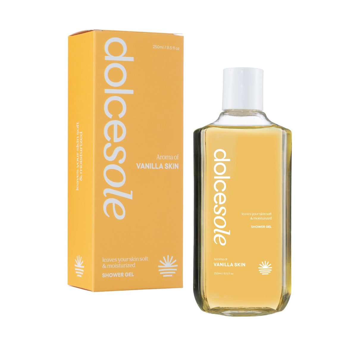 DOLCESOLE VANILLA SKIN SHOWER GEL 250ML