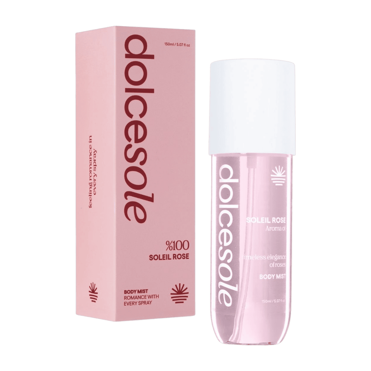 DOLCESOLE SOLEIL ROSE BODY MIST 150ML