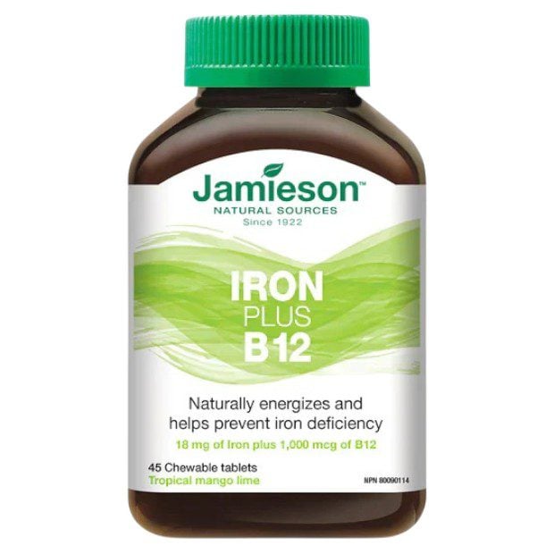 JAMIESON IRON PLUS B12 45TAB