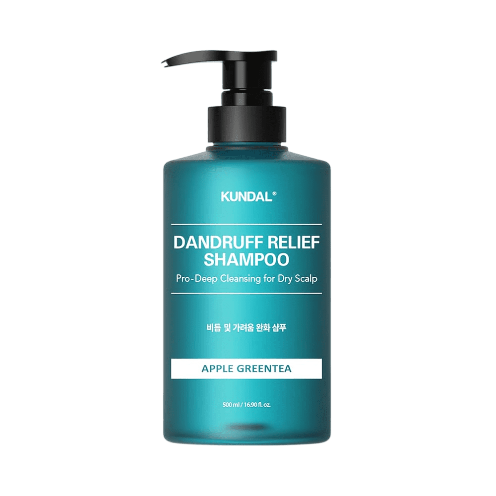 KUNDAL DANDRUFF RELIFE SHAMPOO APPLE GREENTEA 500ML