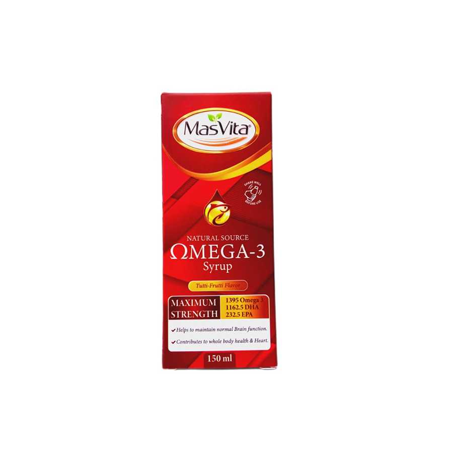MASVITA OMEGA-3 150ML SYRUP