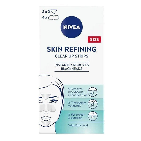 NIVEA CLEAR UP STRIPS 4PCS