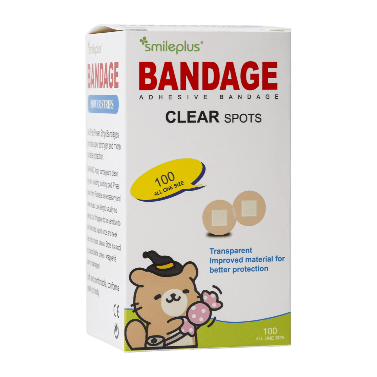 SMILEPLUS BANDAGE100PCS لزق دائري