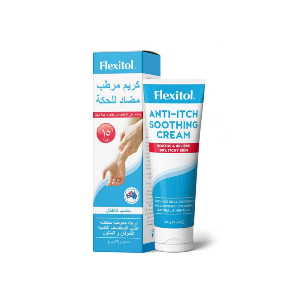 FLEXITOL ANTI-ITCH SOOTHING CREAM 85G
