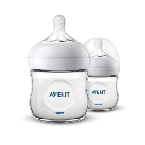 AVENT NATURAL RESPONSE BOTTLE 0M+ 125ML 2PCS