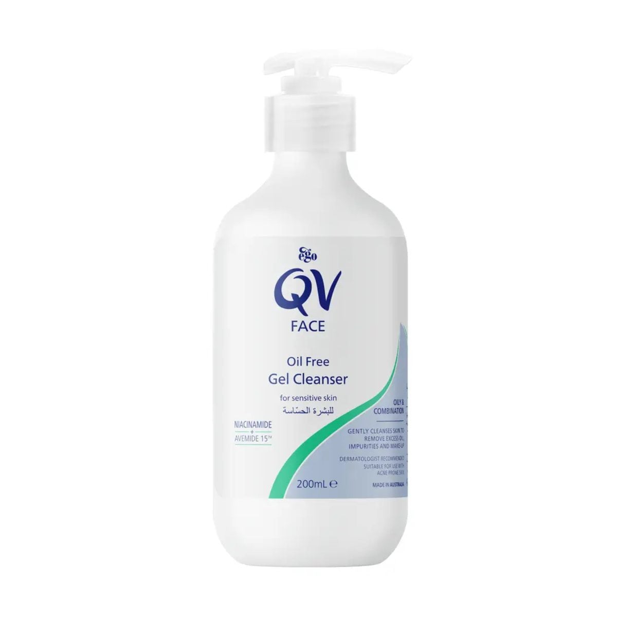 QV FACE OIL FREE GEL CLEANSER SKIN 200ML