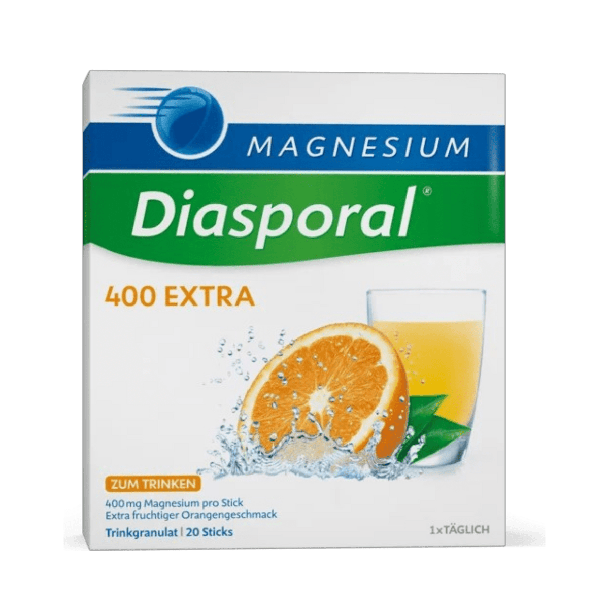 DIASPORAL MAGNESIUM 400MG DRINKABLE 20 SACH