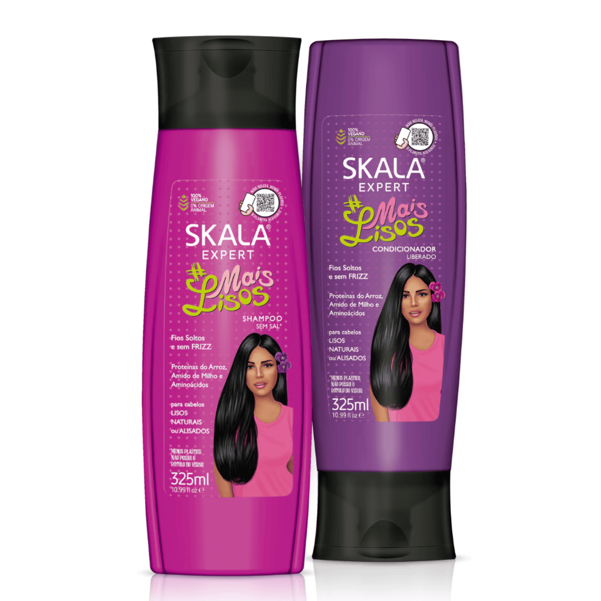 SKALA MAIS LISOS SHAMPOO+CONDITIONER SET