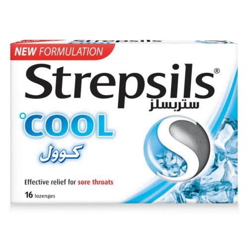 STREPSILS COOL 16 LOZENGES