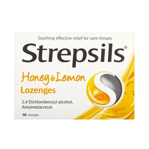 STREPSILS HONEY & LEMON 24 LOZENGES