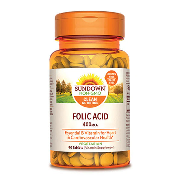 SUNDOWN FOLIC ACID 400MCG 90TAB