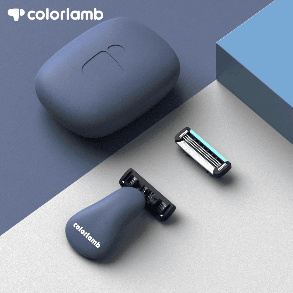 COLORLAMB MEN 2 HEADS MANUAL SHAVER
