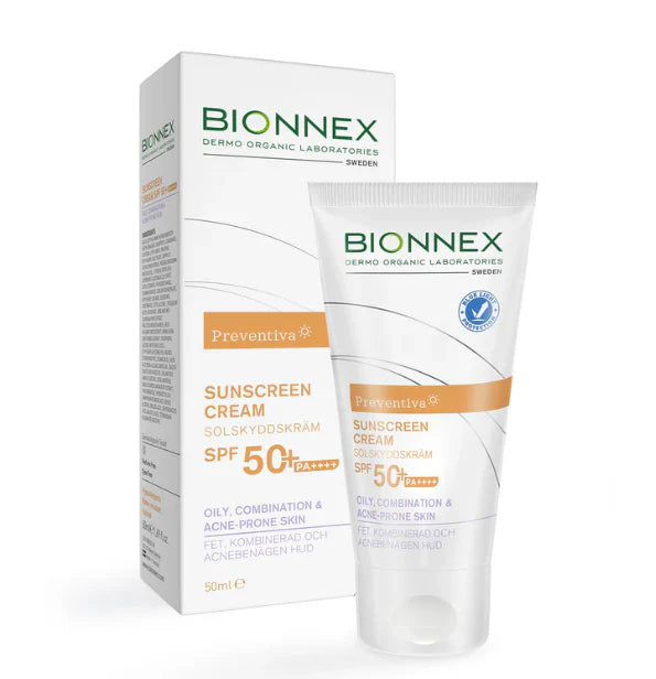 BIONNEX SUSCREEN CREAM PREVENTIVA OILY SKIN SPF50+ 50ML