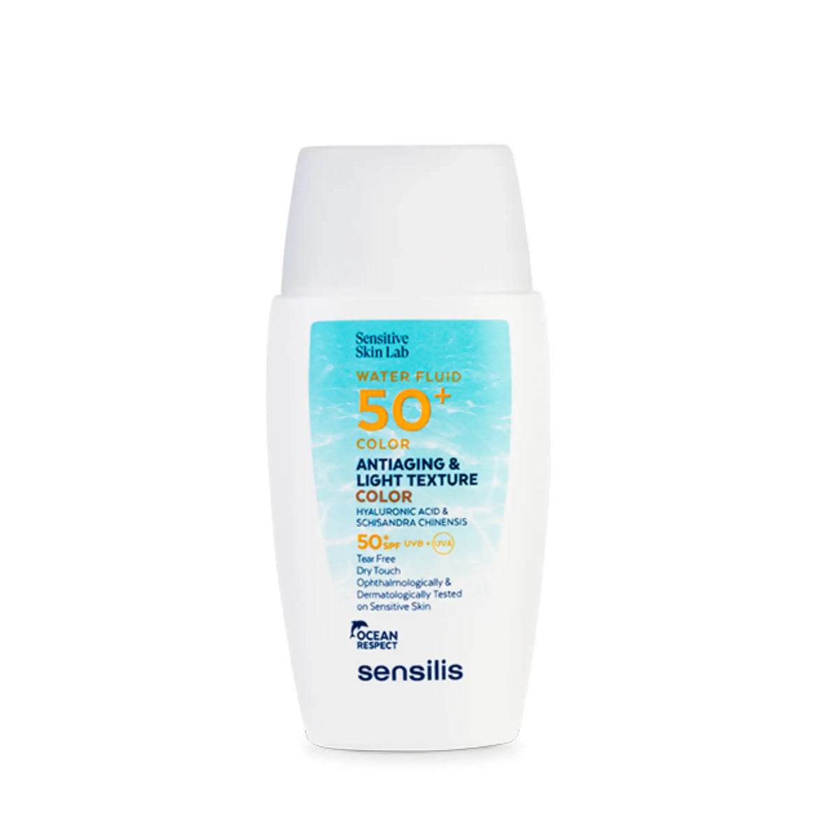 SENSILIS SUNSCREEN WATER FLUID ANTIAGING SPF50+ COLOR 40ML