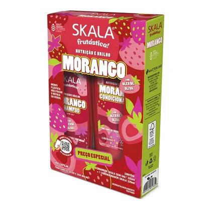 SKALA FRUTASTICA MORANGO SHAMPOO+CONDICIONADOR SET