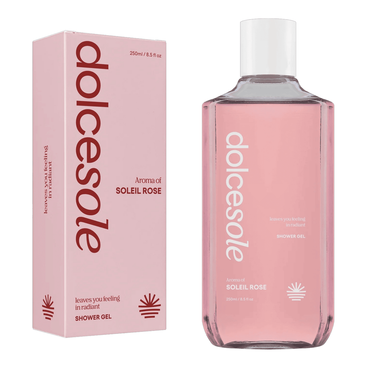 DOLCESOLE SOLEIL ROSE SHOWER GEL 250ML