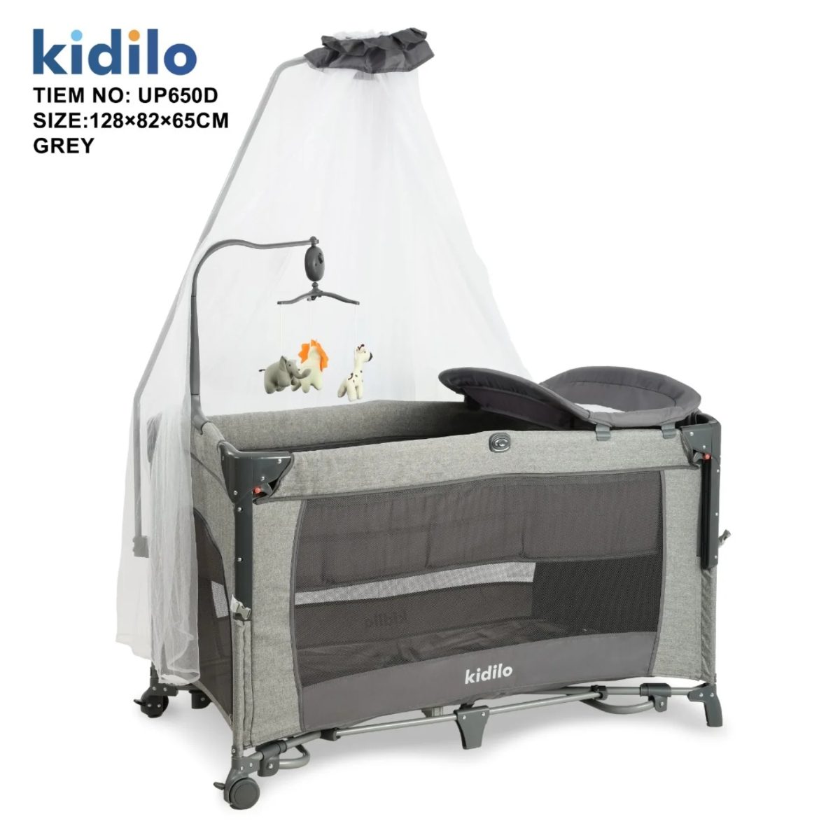 KIDILO 576-2 ق/ا سرير اطفال مع كوت