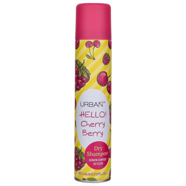 URBAN CAR DRY SHAMPOO - HELLO CHERRY BERRY 200ML