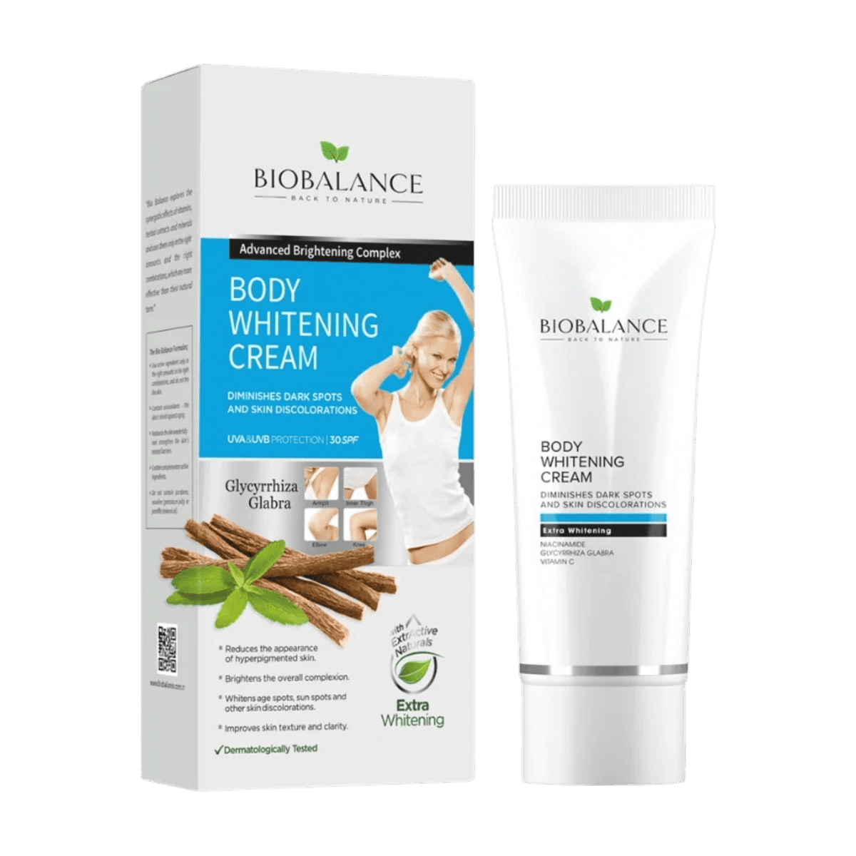 BIO BALANCE BODY WHITENING CREAM 60ML